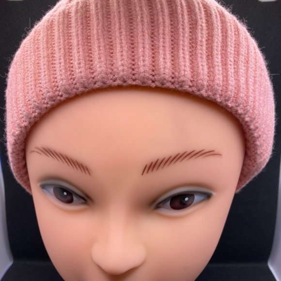 Wool Short Cuff Beanie Hat main image 5